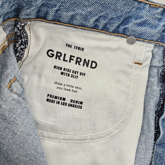 GRLFRND Joshua Tree denim shorts, Size 25 - Picture 3 of 4